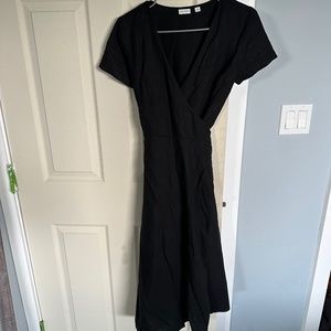 Aritzia Babaton Wilfred Dern linen Dress